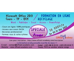 Formation complète en ligne Office 2013