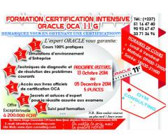 FORMATION CERTIFICATION INTENSIVE ORACLE OCA 11G - 13 Oct 2014